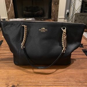 Black coach bag